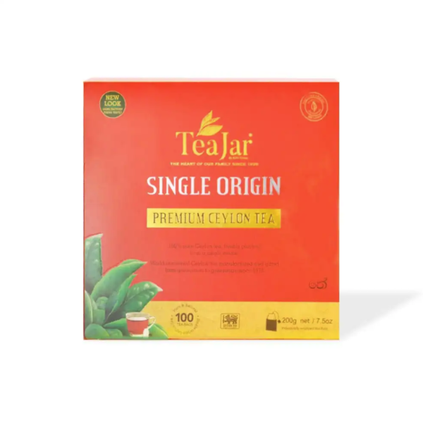 Single Origin Premium Ceylon Black Tea 100 Enveloped Tea Bags